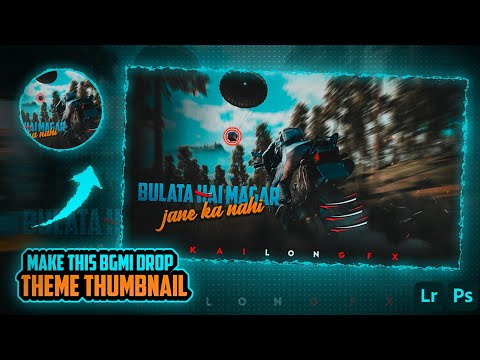Create This Bgmi / Pubg Gaming Thumbnail On Android | Latest Gaming Thumbnail On Android | Kailon