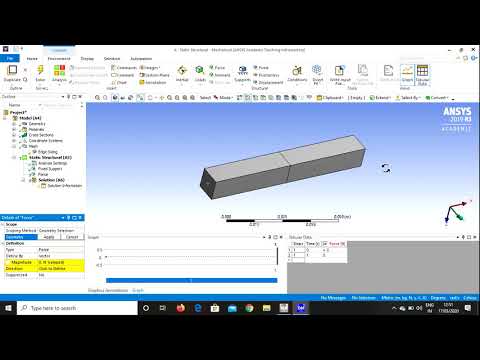 Ansys tutorial 1