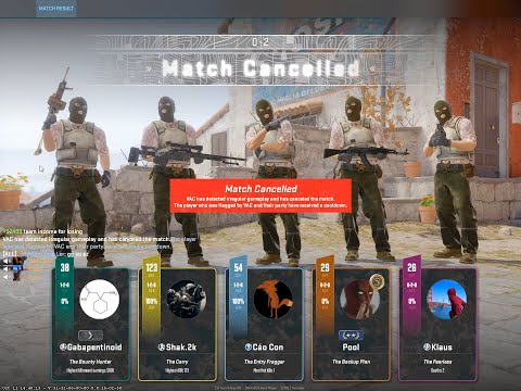 Cheater gets VAC'd