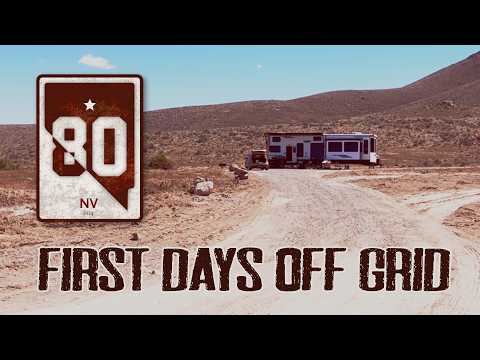 We Left Las Vegas to Start a Homestead. Day 1 on property. | EP 04