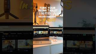 Turn your Tablet into a Second Monitor in Seconds #redmi #redmitips #productivity