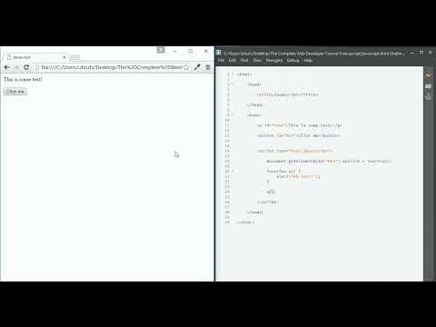Ep.38 | Responding to a Click in JavaScript | Event Listeners Explained