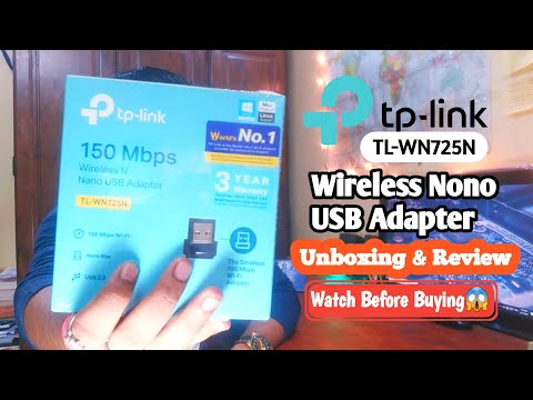 Best WiFi USB Adapter | TP-Link TL-WN725N Wireless Nano 150Mbps WiFi Adaptor Unboxing & Review 2020|