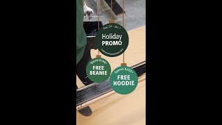 Stay cozy this holiday season with FREE gifts on us! #rubiomonocoat