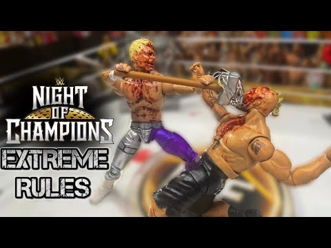 BROCK LESNAR VS CODY RHODES EXTREME RULES MATCH!