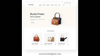 E commerce Website Design 29 Hulak Digital #staticwebsitedesign #webdevelopment #ecommerce #webitech