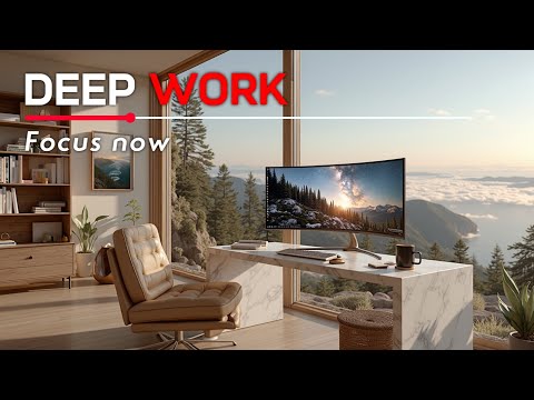 Deep Work Music | Enhance Focus and Productivity | Ambient Nature Sounds for Study