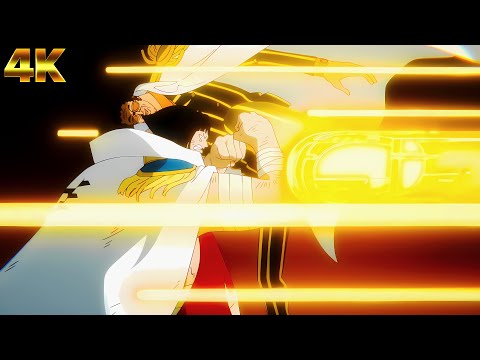 KIZARU VS SENTOMARU [4K 60FPS] KIZARU BEATS SENTOMARU | ONE PIECE EPISODE 1125 (ENGLISH SUB) EGGHEAD