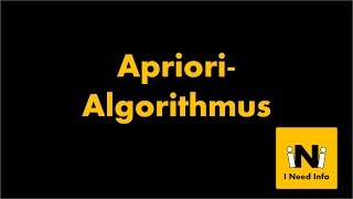 Apriori-Algorithmus | Business Intelligence | Unsupervised Learning