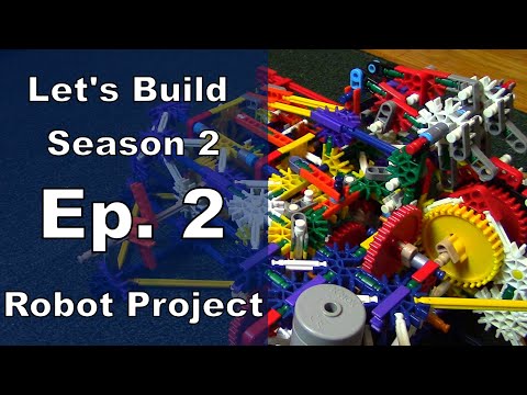 Let's Build Knex S2 - Ep2 - Robot Project: Tape Read Assembly and Testing