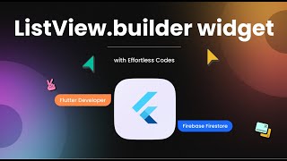 Flutter for beginners #31 | ListView Builder widget | Dart Basic| #flutter #dart  #beginner #flutter