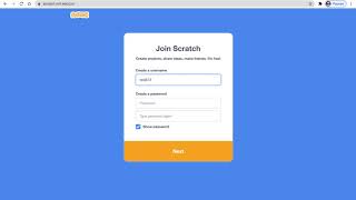 justCode Academy - Instructions for Making an Account for Scratch