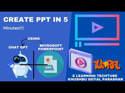 How to Create a PowerPoint Presentation in 5 Minutes Using #chatgpt#microsoft  #powerpoint #tutorial