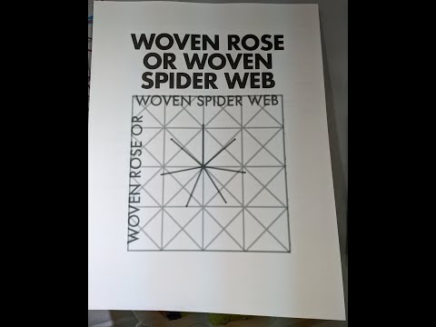 Embroidery Bingo Day 21, March 1: Woven Rose/Woven Spider Web/Woven Wheel