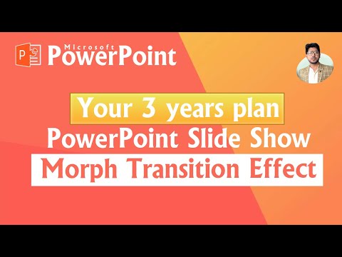 PowerPoint Slide 9 - Your 3 years Plan animated slide | Hoorain Academy #powerpoint #slideshow #pptx