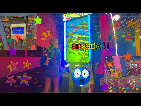 kinda the best arcade ever (vlog + grwm)