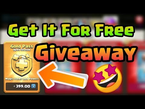 clash of free giveaway gold pass