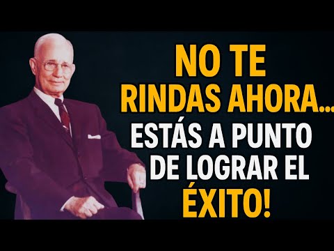 Cuando todo te sale mal... es porque estás a punto de lograrlo | Napoleon Hill lo advirtió