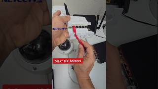 In extension mode, the network can be extended up to 250 meters....