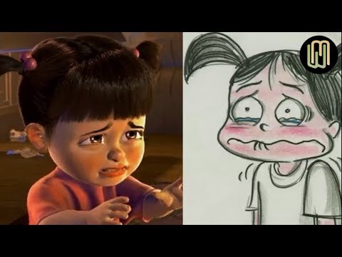 Monstruos S.A. (2001) Guión gráfico - Monsters Inc. (2001) Storyboard PART 1