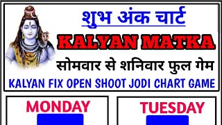 29-01-2026 Kalyan bazar | Kalyan Today | Kalyan Matka | Kalyan Chart | Satta Matka Fix