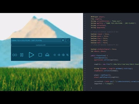 JAVA MP3 Player | How To Create Functional MP3 Player in JAVA using Netbeans
