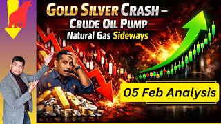 Crude Oil, Natural Gas, Gold & Silver Analysis  Thursday 5 February 2026 #CrudeOilLive #NaturalGas