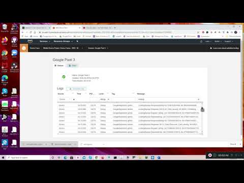 Device Farms – AWS – Mobile Test Log Extraction