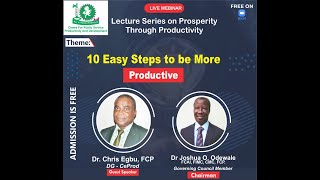 Learn from experts 10 Easy Steps to be More Productive!