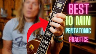 The ULTIMATE 10-Min Pentatonic Practice Routine