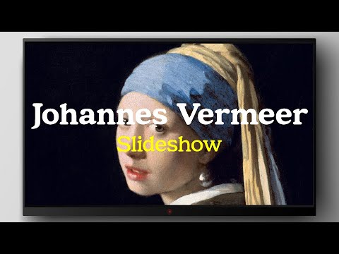 TV Art Slideshow | Johannes Vermeer | 2 Hours | No Music | 명화 슬라이드 | 회화 | 미술 | 명화감상 | 더프레임tv