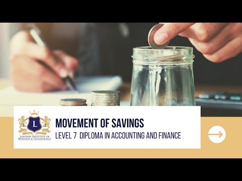 Movement of Savings