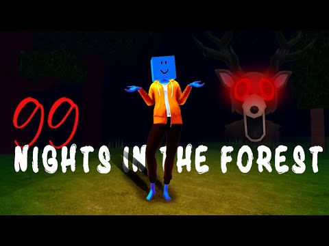 ATTEMPTING To Survive 99 Nights In The Forest SOLO