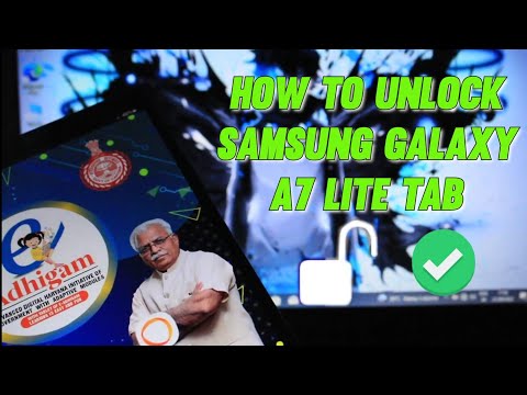 Samsung Galaxy A7 Lite tab Hr govt Tab How to Reset🔓✅ Kiosk exit finnally how to reset tab Unlock