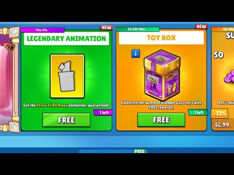 *NEW* UPDATE FREE  GIFTS IS COMING!! - Stumble Guys