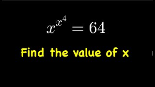 Tricky exponent question