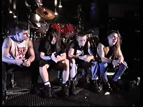 BIOHAZARD - interview 1990 at Fastlane Studios (OFFICIAL INTERVIEW)