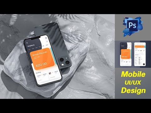 How to Photoshop Mobile Design Mockups in 2 Minutes!