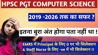 Journey from 2019 to 2026? || HPSC PGT COMPUTER SCIENCE #nsclasses #computerscience #hpscpgtcs