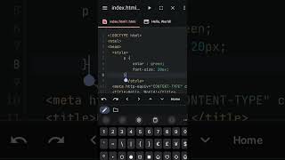CSS inside HTML? 🤯 Learn how internal CSS styles your page from the head! 💻✨ #WebDevMagic #interna