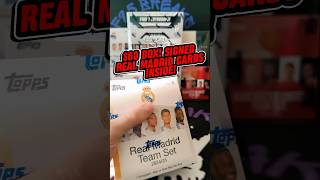 $60 BOX OPENING! * SIGNED * REAL MADRID CARDS #panini #footballcards #autograph #tradingcards