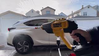 DEWALT 20-Volt 550 PSI Cordless Power Cleaner Kit DCPW550P1 Review 🪣👍💪