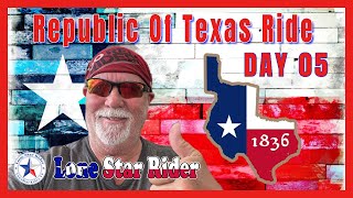 Republic Of Texas Ride Day 05 • Liberal KS • Dorothy's House • Rain Storms • Raton NM • 07-03-2024