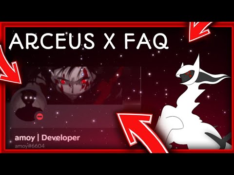 ARCEUS X FAQ