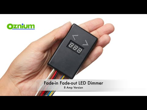 Fade in Fade out LED Dimmer 8 Amp version - Unboxing