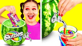 Unbelievably Easy Watermelon Hacks Challenge | Funny Kitchen Tricks by FUN FOOD