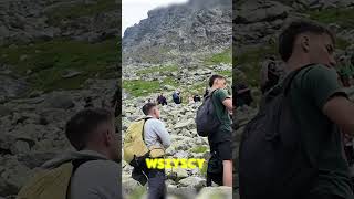 Kolejka na Rysy w Tatrach 😱Ile się czeka, żeby wejść na szczyt? #rysy