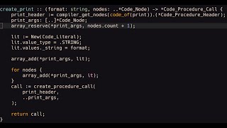 Test runner from scratch with advanced metaprogramming in Jai