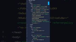 Search input field using #css #shorts