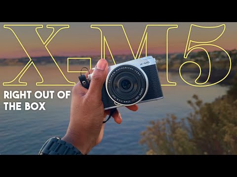 FUJI X-M5: Unboxing, Accessories, and First Shoot!